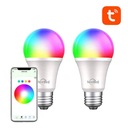 2X Gosund WB4 WiFi RGB E27 Tuya Smart LED žiarovka