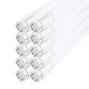 10x LED žiarivka 120cm 18W = 36W 6500K veľmi VÝKONNÁ