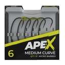 RidgeMonkey Ape-X Medium Curve Micro Barbed veľkosť 4