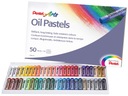 PASTELS Pastelky 50 kusov Olejové farby PENTEL