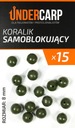 UNDERCARP Korálka zelená 8mm samosvorná