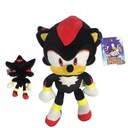 Čierny sonický plyš 30 cm Shadow Sonic The Hedgehog Sega maskot