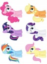 MY LITTLE PONY CHARACTERS Sugar Print A4 Wafer Cake