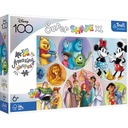 DISNEY PUZZLE FAREBNÝ SVET SUPER SHAPE CLUBS 160