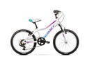 Detské MTB Jolene 20 KID 2 LTD bielo-modré