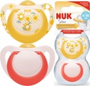 NUK Star cumlík latexový 2ks 6-18m