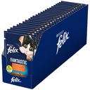 Felix Fantastic Cat Food Wet vrecká kuracie paradajky 26x85g