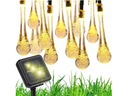 SOLAR GARLAND Garden Light drop 40LED 6m