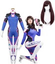 D.VA OVERWATCH ANIME COSPLAY KOSTÝM 170/176