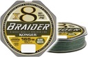 Konger Braided Line Braider X8 0,16mm/150m - Zelený