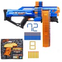 X-SHOT INSANITY MAD MEGA BARREL RIFLE 72 ŠÍPKY A NERF STINGER GUN