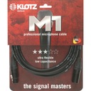 Xlr-Xlr kábel 5m Klotz M1 M1FM1N0500