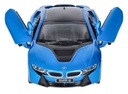 Auto BMW Blue Metal model Goki car