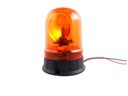 ORANŽOVÁ VÝSTRAŽNÁ LAMPA 12/24V H1