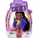 BARBIE EXTRA MINIS DOLL, bábika vo fialovej kožušine