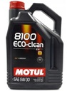 Motorový olej Motul 8100 Eco-Clean 5W-30, 5 l