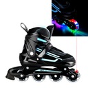 PÁNSKE INLINE KORČULE SOLID LED 35-38 ABEC7