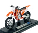 MOTOCYKEL WELLY KTM 450 SX-F 1:18 NOVÝ MODEL