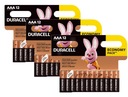 VEĽKOOBCHOD Duracell Basic LR03 MN 2400 AAA batérie 36 ks