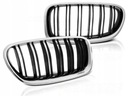 GRILL (obličky) BMW F10 / F11 10-16 CHROME GLOSSY BL