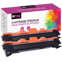 2x TONER PRE BROTHER TN1030 DCP-1610WE HL-1112E XL