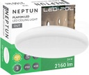 Okrúhle biele LED stropné svietidlo NEPTUN 24W 28cm IP64