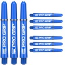 Target Pro Grip Medium Blue shafty Modrá sada 9 ks.