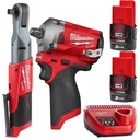 Súprava náradia Milwaukee M12FPP2AV 339 batérie