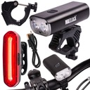 LED BIKE SVETLO 360° USB BATÉRIA PREDNÁ+ZADNÁ