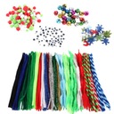 1 sada Glitter Fuzzy Bendable umeleckej palice