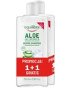 Equilibra hydratačný šampón s aloe a kyselinou hyalurónovou 2 x 265 ml SET