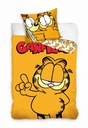 Rozprávkové obliečky pre mládež 160x200 kocúr Garfield