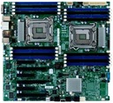 Čipová sada SUPERMICRO X9DAE Intel C602 2xLGA2011 DDR3