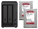 Synology DS723+ 4GB ECC server + 2x 2TB WD Red