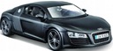 AUDI R8 V10 plus čierny matný 1:24 model Maisto 31281