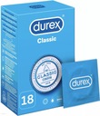 Kondómy DUREX Classic, veľkosť STANDARD 18