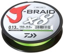 DAIWA J-Braid X8 0,18 12kg 150m Ch