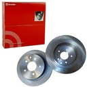 2 X BRZDOVÝ KOTOUČ BREMBO. 240X10P BMW 02 E10 09 67-0