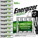 BATÉRIE ENERGIZER R6 AA 2000 mAh x10 batérie