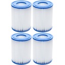 Filter pre bazénové čerpadlo 58383 58386 Bestway typ II 4 kusy