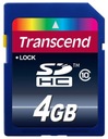 Pamäťová karta TRANSCEND 4 GB SD SDHC Class 10 200x