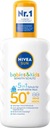 Nivea Spray Sensitiv Children Sun Tanning 50+ z Nemecka 200ml