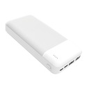 Powerbanka 20000mAh MicroUSB, Typ-C – biela