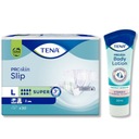 SET TENA SLIP PROSKIN SUPER plienkové nohavičky L 30ks Telové mlieko 20ml