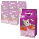 Whiskas suché krmivo pre dospelé mačky s hovädzím mäsom 6x1,4 kg