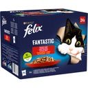 FELIX FANTASTICKÝ MIX CHUTÍ V ŽELÉ Krmivo pre mačky 24x85g