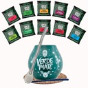 ZIMNÝ set Yerba Mate Verde Mate tekvicová bombilla 10x50g 500g