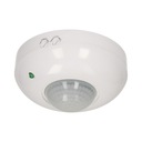 360 stupňový pohybový senzor. IP20, 1200W, biela