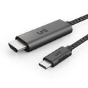 UNI káblový adaptér USB-C na HDMI 4k 60Hz 0,9m