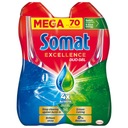 Somat Excellence Grease Gél do umývačky riadu 2x 630ml